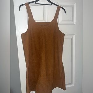 Brown Corduroy Dress, size: M